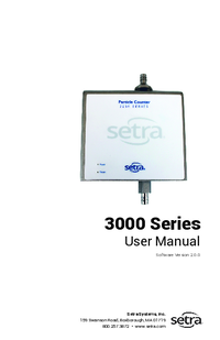 Thumbnail of document Manual - Particle Counter SPC3301/SPC3501